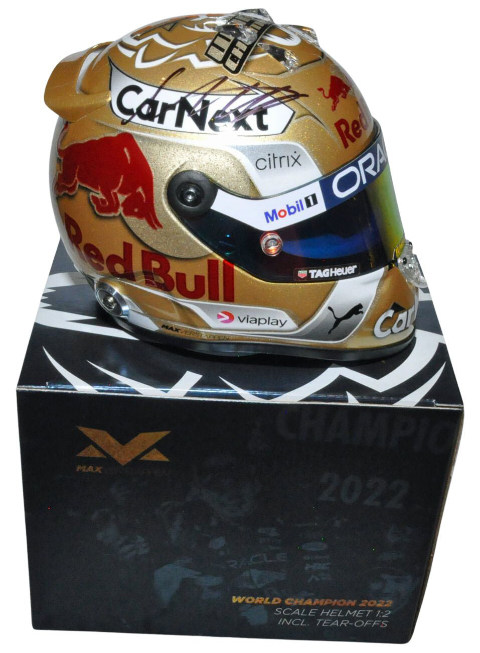 Max Verstappen 1:2 Helm buy Saison 2022 (Limited Edition)