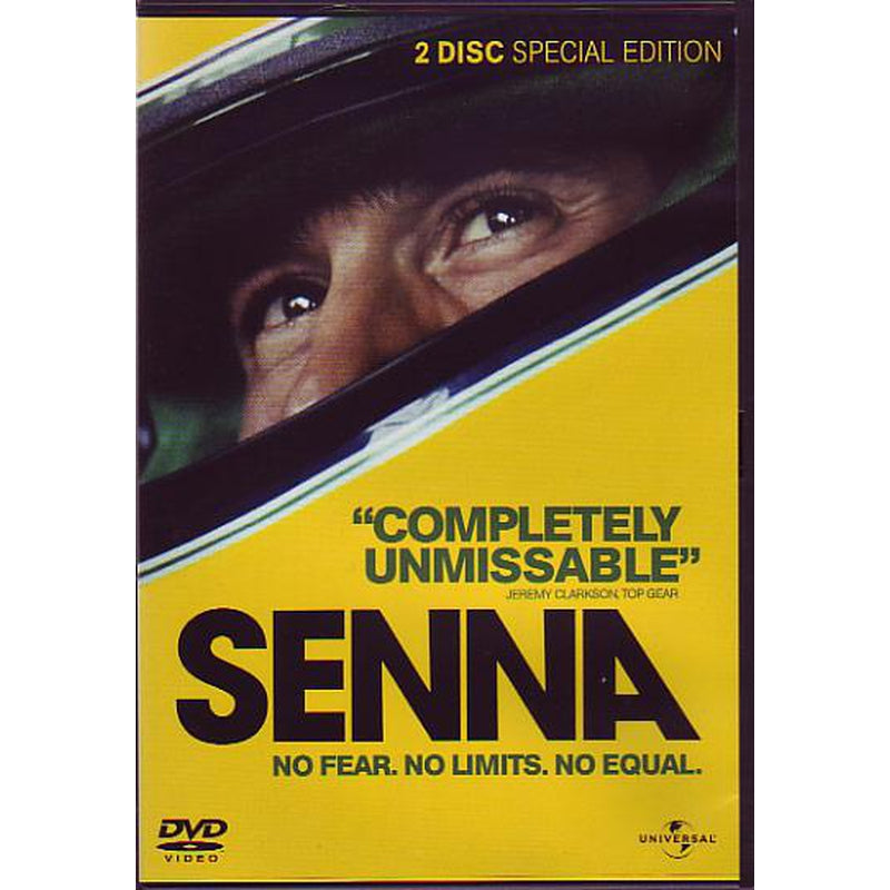 Ayrton Senna - DVD - SENNA No Fear. No Limits. No Equal – Formula World  Shop Inc.